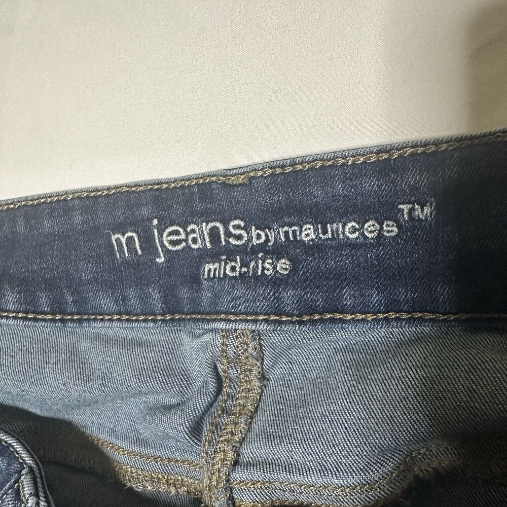 M Jeans by Maurices‎ Sz 14W Women's Skinny Jeans Mid Rise - Picture 10 of 14